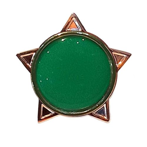 Emerald Green star badge